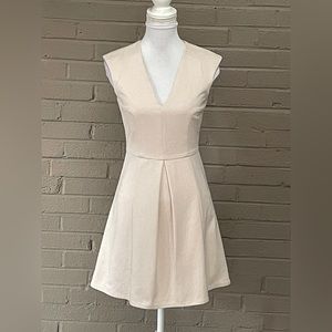 French Connection nude pink dress 6